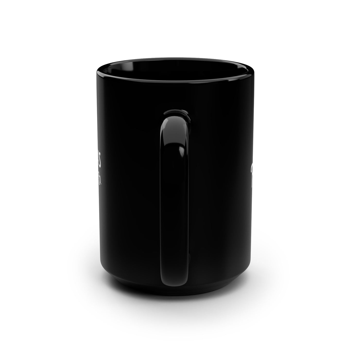 Frank & Lola's Black Mug, 15oz