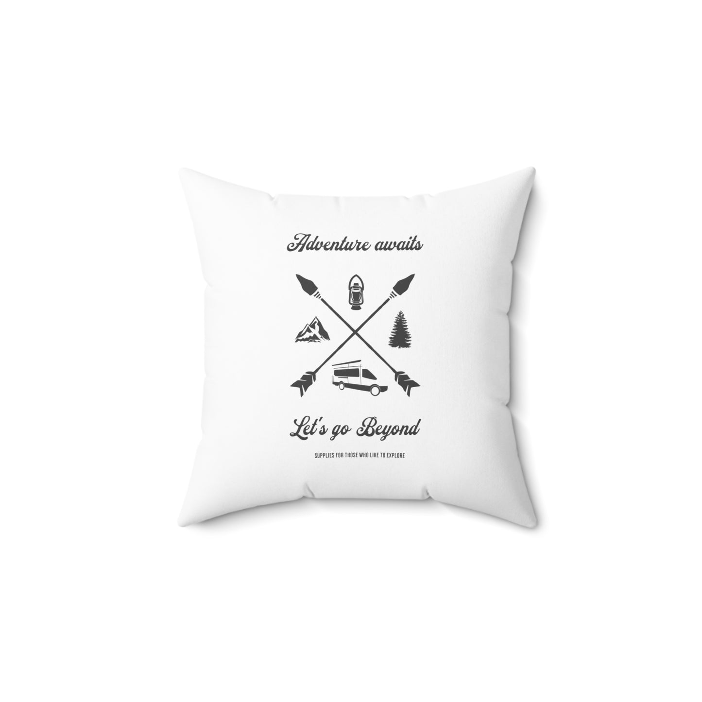 Frank & Lola's Vanllife Spun Polyester Square Pillow