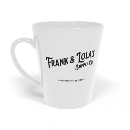 Frank & Lola's Latte Mug, 12oz