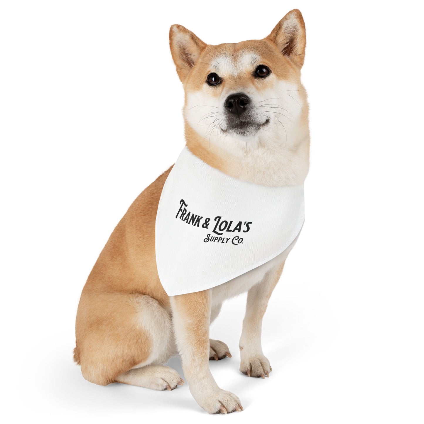 Frank and Lola's Supply Co. Pet Bandana Collar