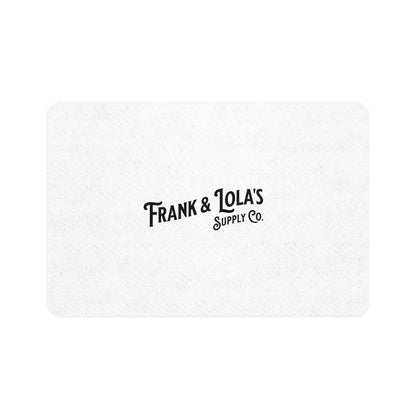 Frank and Lola's Supply Co. Pet Food Mat (12x18)