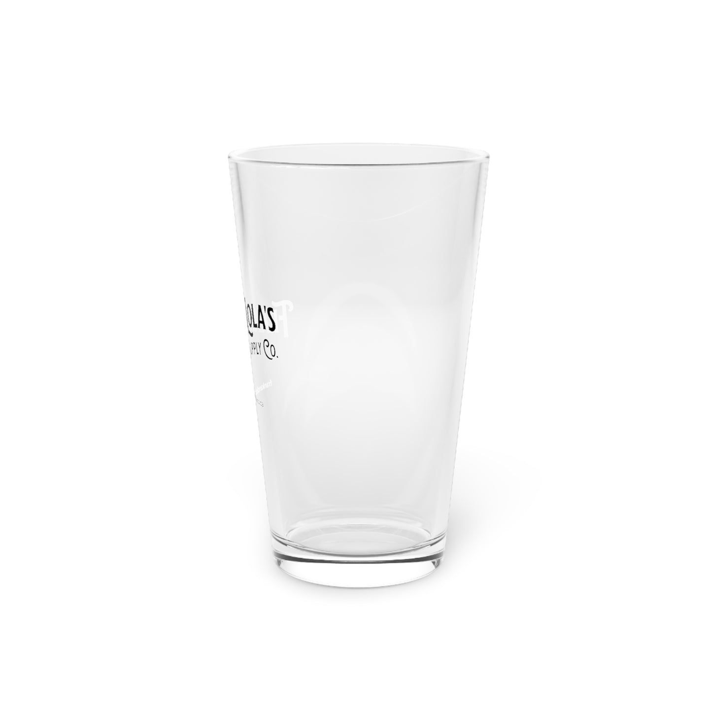 Frank & Lola's Pint Glass, 16oz