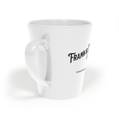 Frank & Lola's Latte Mug, 12oz