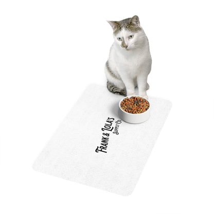 Frank and Lola's Supply Co. Pet Food Mat (12x18)