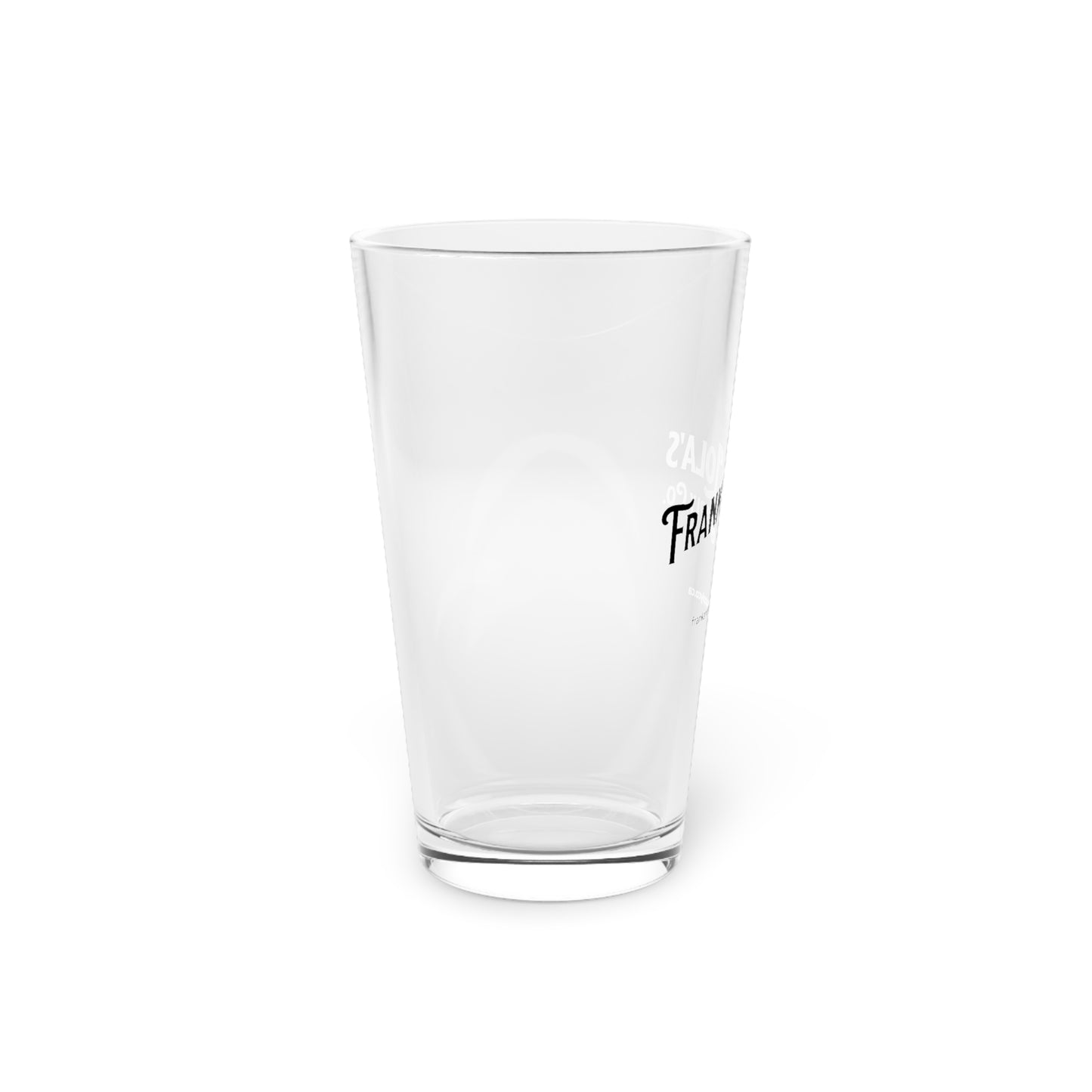 Frank & Lola's Pint Glass, 16oz