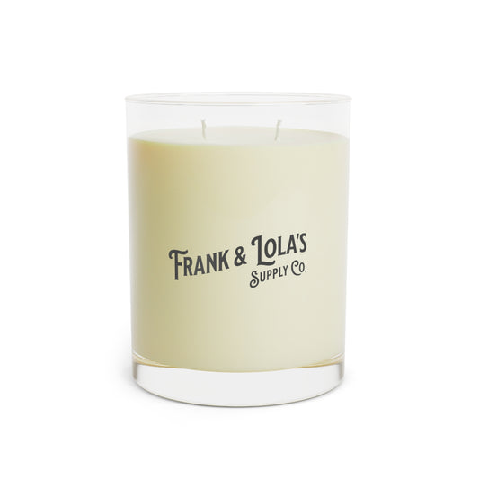 Frank & Lola's Scented Candle - Full Glass, 11oz