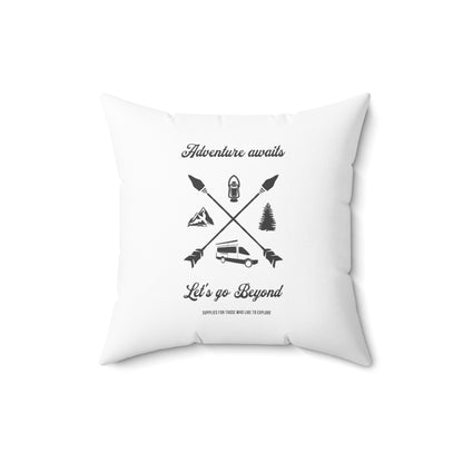 Frank & Lola's Vanllife Spun Polyester Square Pillow